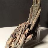 Stibnite, Metastibnite, Sulphur, KlebelsbergiteMina Pereta, Pereta, Magliano in Toscana, Provincia Grosseto, Toscana, Italia15,5 x 8 cm (Author: Sante Celiberti)