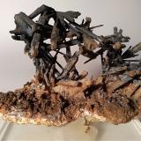 Stibnite<br />Pereta Mine, Pereta, Magliano in Toscana, Grosseto Province, Toscana, Italy<br />80,7 x 60,7 mm<br /> (Author: Sante Celiberti)