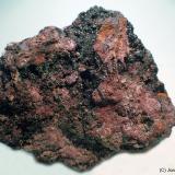 Libethenita<br />Mina Miguel Vacas, Freguesías Pardais y Conceição, Vila Viçosa, Distrito Évora, Província Alentejo Central, Región Alentejo, Portugal<br />6 x 6 cm<br /> (Autor: Joan Niella)