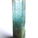 Beryl var. Aquamarine<br />Erongo Mountain, Usakos, Erongo Region, Namibia<br />Crystal height 2,5 cm<br /> (Author: Tobi)