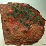 Malaquita<br />Mina Santa Flora, El Madroño, Comarca Sierra Norte, Sevilla, Andalucía, España<br />9 x 7 cm<br /> (Autor: Joan Niella)