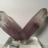 Quartz (variety amethyst), PyriteZona mina Gavorrano, Gavorrano, Provincia Grosseto, Toscana, Italia72,6 x 49 mm (Author: Sante Celiberti)