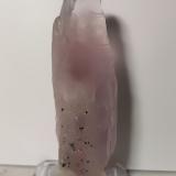 Quartz (variety amethyst), Pyrite<br />Niccioleta Mine, Massa Marittima, Grosseto Province, Tuscany, Italy<br />54,7 x 18,4 mm<br /> (Author: Sante Celiberti)