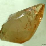 CalcitaMina Elmwood, Carthage, Distrito Central Tennessee Ba-F-Pb-Zn, Condado Smith, Tennessee, USA15 x 6 cm (Autor: Joan Niella)