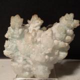 Aragonite (variety cuprian)<br />Campiglia Marittima, Campigliese, Livorno Province, Toscana, Italy<br />70 x 57 mm<br /> (Author: Sante Celiberti)