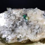 Ankerite, Quartz, Galena, Chalcopyrite, Malachite, Smithsonite<br />Isola del Giglio, Grosseto Province, Tuscany, Italy<br />11,5 x 6,5 cm<br /> (Author: Sante Celiberti)