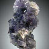 Fluorita<br />Coquera del Liso, La Cabaña, Valdelmar, zona minera de Berbes, Berbes, Ribadesella, Comarca Oriente, Principado de Asturias (Asturias), España<br />14x9cm, cristales hasta 2.5cm<br /> (Autor: Raul Vancouver)
