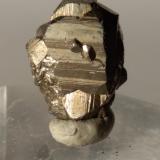 Pyrite<br />Rio Marina, Elba Island, Livorno Province, Tuscany, Italy<br />19,2 x 14,5 mm<br /> (Author: Sante Celiberti)