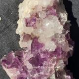 Fluorite, Quartz<br />Berbes mining area, Berbes, Ribadesella, Comarca Oriente, Principality of Asturias (Asturias), Spain<br />6 x 3 cm<br /> (Author: Volkmar Stingl)