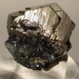 Pyrite, Hematite<br />Rio Marina, Elba Island, Livorno Province, Tuscany, Italy<br />32 x 31 mm<br /> (Author: Sante Celiberti)