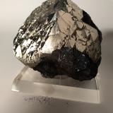 Pyrite, HematiteRio Mine (Rio Marina Mine), Valle Giove stope, Rio Marina, Elba Island, Livorno Province, Tuscany, Italy90 x 77 mm (Author: Sante Celiberti)