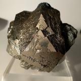 Pyrite, Hematite<br />Rio Mine (Rio Marina Mine), Valle Giove stope, Rio Marina, Elba Island, Livorno Province, Tuscany, Italy<br />87 x 73 mm<br /> (Author: Sante Celiberti)