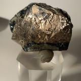 Pyrite, Hematite<br />Rio Mine (Rio Marina Mine), Valle Giove stope, Rio Marina, Elba Island, Livorno Province, Tuscany, Italy<br />55 x 52 mm<br /> (Author: Sante Celiberti)