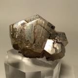 Pyrite, Hematite<br />Rio Mine (Rio Marina Mine), Valle Giove stope, Rio Marina, Elba Island, Livorno Province, Tuscany, Italy<br />54 x 35 mm<br /> (Author: Sante Celiberti)
