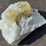 Beryl<br />Lauvland 04 Quarry (Brattekleiv), Lauvland, Evje og Hornnes, Agder, Norway<br />3 x 3 cm<br /> (Author: Volkmar Stingl)