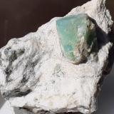 Beryl (variety emerald)<br />Pizzo Marcio, Vigezzo Valley, Ossola Valley, Trontano, Verbano-Cusio-Ossola Province, Piedmont (Piemonte), Italy<br />3 x 2 cm<br /> (Author: Volkmar Stingl)
