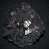 Fluorite<br />De'an Mine, Wushan, De'an, Jiujiang Prefecture, Jiangxi Province, China<br />8 x 8 x 3.5 cm''s<br /> (Author: Joseph DOliveira)