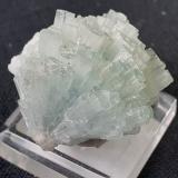 Beryl (variety aquamarine)<br />Dassu, Braldu Valley, Shigar District, Gilgit-Baltistan (Northern Areas), Pakistan<br />2 x 2 cm<br /> (Author: Volkmar Stingl)