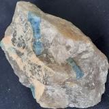 Beryl (variety aquamarine)<br />Amelia County, Virginia, USA<br />6,5 x 5 cm<br /> (Author: Volkmar Stingl)