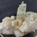 Beryl (variety aquamarine), Albite, Quartz<br />Chelyabinsk Oblast, Ural Federal District, Russia<br />5 x 3 cm<br /> (Author: Volkmar Stingl)