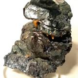 Hematite, QuartzMina Rio (Mina Rio Marina), realce Valle Giove, Rio Marina, Isla de Elba, Provincia Livorno, Toscana, Italia83 x 66 mm (Author: Sante Celiberti)