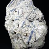 Kyanite, Staurolite, Paragonite<br />Sponda Alp - Pizzo Forno, Chironico Valley, Leventina, Ticino (Tessin), Switzerland<br />23 x 15 cm<br /> (Author: Sante Celiberti)
