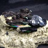 Hematite<br />Cavradi, Curnera Valley, Tujetsch (Tavetsch), Vorderrhein Valley, Grischun (Grisons; Graubünden), Switzerland<br />82 x 49 mm<br /> (Author: Sante Celiberti)