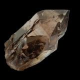 Quartz (variety smoky quartz)<br />Gronda da Cavrein Valley, Vorderrhein Valley, Grischun (Grisons; Graubünden), Switzerland<br />92 mm x 50 mm x 50 mm<br /> (Author: Dany Mabillard)