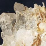 Quartz, Muscovite<br />Jenipapo District, Itinga, Vale do Jequitinhonha, Minas Gerais, Brazil<br />6 x 5,5 cm<br /> (Author: Volkmar Stingl)