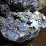 Fosgenita<br />Mina Monteponi, Iglesias, Provincia Sud Sardegna, Cerdeña/Sardegna, Italia<br />42 x 38 mm<br /> (Autor: Sante Celiberti)