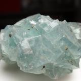 Fluorita<br />El Hammam, Ait Mimoune, Provincia Khémisset, Región Rabat-Salé-Kénitra, Marruecos<br />35x20 mm<br /> (Autor: Ignacio)