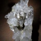Cuarzo.<br />Mina Elisita, Sallent de Gállego, Valle de Tena, Comarca Alto Gállego, Huesca, Aragón, España<br />51x33 mm.<br /> (Autor: Jesus Franquesa Baucells)