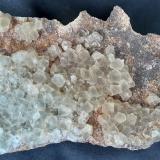 Fluorite, Quartz<br />Wudun Quarry, Wuyishan, Nanping Prefecture, Fujian Province, China<br />13 x 7 cm<br /> (Author: Volkmar Stingl)