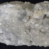 Calcite, Pyrite, Quartz<br />Baimashan tunnel (construction site), Qianbaxia, Wuyishan, Nanping Prefecture, Fujian Province, China<br />11 x 7 cm<br /> (Author: Volkmar Stingl)