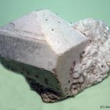 Ortoclasa<br />Valdemanco, Comarca Sierra de Guadarrama, Comunidad de Madrid, España<br />75x40 mm<br /> (Autor: Joan Niella)