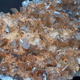 Hemimorphite, CerussiteRudolf Adit, 5th level, Bleiberg mining area, Bad Bleiberg, Villach-Land District, Carinthia/Kärnten, Austria6,5 x 4,5 cm (Author: Volkmar Stingl)