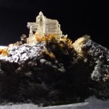Cerusita<br />Miniera Montevecchio, Arbus, Provincia Medio Campidano, Cerdeña/Sardegna, Italia<br />51 x 27 mm<br /> (Autor: Sante Celiberti)