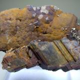 Siderite, Pyrite, QuartzSaint-Pierre-de-Mésage, Vizille, Grenoble, Isère, Auvergne-Rhône-Alpes, Francia64 x 41 mm (Author: Sante Celiberti)