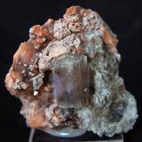 AragonitoAfloramiento del Keuper, Barranco El Retamal, Enguídanos, Comarca Manchuela Conquense, Cuenca, Castilla-La Mancha, España5.5 x 5.5 cm (Autor: Pedro Antonio)