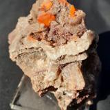 WulfenitePure Potential Mine, Silver District, Trigo Mountains, La Paz County, Arizona, USA7 x 6 cm (Author: Volkmar Stingl)