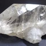 Quartz (variety gwindel)<br />St Gotthard Pass area, Central St Gotthard Massif, Leventina, Ticino (Tessin), Switzerland<br />11 x 8,5 cm<br /> (Author: Sante Celiberti)