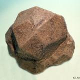 Leucita<br />Loucná, Ostrov, Montes Kruné Hory, Región Karlovy Vary, Bohemia, República Checa<br />45x45 mm<br /> (Autor: Joan Niella)
