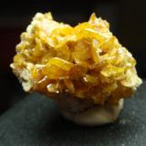 WulfenitaMina San Hipólito, Oria, Comarca Valle del Almanzora, Almería, Andalucía, España20x20 mm (Autor: Ignacio)