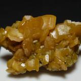WulfenitaSidi Amer, Touissit, Distrito Touissit, Provincia Jerada, Región Oriental, Marruecos35x20 mm (Autor: Ignacio)