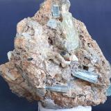 Beryl (variety Aquamarine)<br />Sherlova Gora, Adun-Cholon Range, Nerchinsk, Zabaykalsky Krai, Russia<br />7 x 7 cm<br /> (Author: Volkmar Stingl)