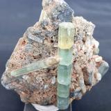 Beryl (variety Aquamarine)<br />Sherlova Gora, Adun-Cholon Range, Nerchinsk, Zabaykalsky Krai, Russia<br />7 x 7 cm<br /> (Author: Volkmar Stingl)