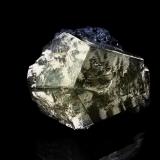 Pyrite on Hematite<br />Rio Mine (Rio Marina Mine), Valle Giove stope, Rio Marina, Elba Island, Livorno Province, Tuscany, Italy<br />mm.65x60x40<br /> (Author: Diego Pucci)