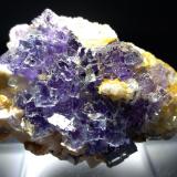 Fluorite, Baryte, SmithsoniteIs Murvonis Mine, Domusnovas, Sud Sardegna Province, Sardinia/Sardegna, Italy65,6 x 47,2 mm (Author: Sante Celiberti)