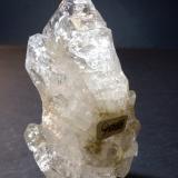 Quartz<br />Torlkopf-Torlspitz area, Seebach Valley, Mallnitz, Spittal an der Drau, Hohe Tauern, Carinthia/Kärnten, Austria<br />78 x 47 mm<br /> (Author: Sante Celiberti)