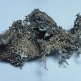 Plata (variedad kongsbergita)Las Herrerías mining group, Las Herrerías, Almagrera Range, Cuevas del Almanzora, Comarca Levante Almeriense, Almería, Andalusia, Spain2 x 1 cm. (Autor: javier ruiz martin)